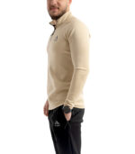 Beige Quarter Zipper - Image 2