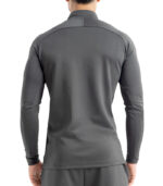 تيشرب بأكمام طويلة وسوستة – رصاصي - Image 3