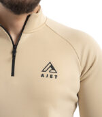 Beige Quarter Zipper - Image 4