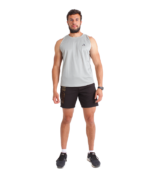 Sleeveless Mesh– Silver - Image 4