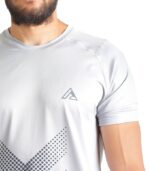 Ajet 360°-shirt – Printed Silver - Image 2