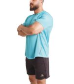 Essential Mesh T-shirt – Basic - Aqua - Image 2