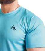 Essential Mesh T-shirt – Basic - Aqua - Image 3