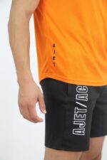 Sleeveless Mesh– Orange - Image 2