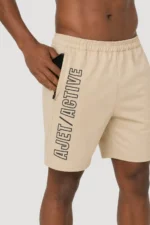 Ajet Comfortable Short – Beige - Image 2