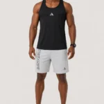 Sleeveless Mesh– Black