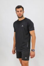 تي شيرت Essential Meshاسود - Image 3