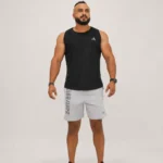 Sleeveless Core Mesh– Black