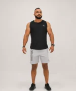 Sleeveless Core Mesh– Black