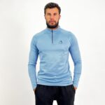Sky blue Quarter Zipper - Image 3