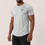 Essential Mesh T-shirt – Basic - Grey