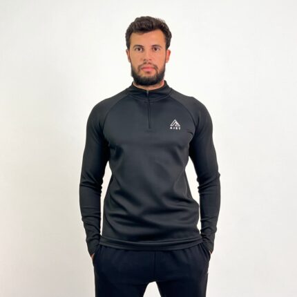 Black Quarter Zipper