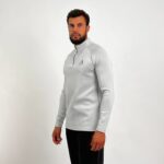 Light Grey Quarter Zipper - Image 2