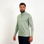 Mint green Quarter Zipper