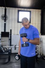 Ajet Cotton Oversize T-shirt – purple - Image 8