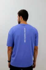 Ajet Cotton Oversize T-shirt – purple - Image 5