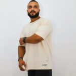 Ajet Cotton Oversize T-shirt – Beige