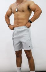 Ajet Comfortable Short – Light Grey - Image 3