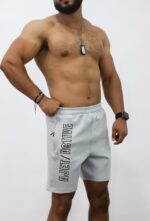 Ajet Comfortable Short – Light Grey - Image 2
