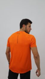 Essential Mesh T-shirt - Orange - Image 4