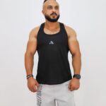Sleeveless Core Mesh– Black