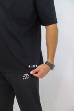 Ajet Cotton Oversize T-shirt – Black - Image 4