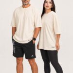 Ajet Cotton Oversized T-shirt – Beige