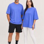 Ajet Cotton Oversized T-shirt – purple