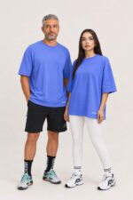 Ajet Cotton Oversized T-shirt – purple