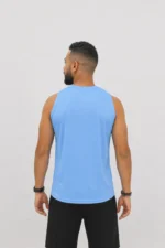 Sleeveless Mesh– Blue - Image 3