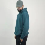 Oversized hoodie – Dark Turquoise - Image 4