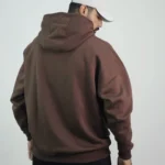 Oversized hoodie – Brown - Image 4