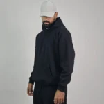 Oversized hoodie – Black - Image 4