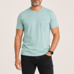 Basic T-Shirt with Pocket - Mint Green