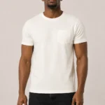 Kejal Signature Premium Pocket Tee – Off White