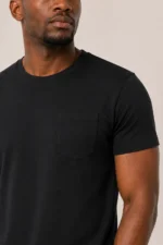 Kejal Signature Premium Pocket Tee - Black - Image 3