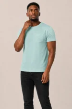 Kejal Signature Premium Pocket Tee - Mint Green - Image 6