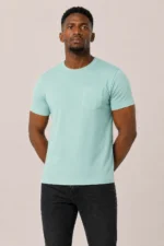 Kejal Signature Premium Pocket Tee - Mint Green - Image 5