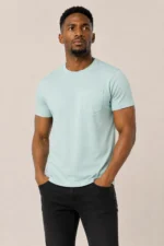 Kejal Signature Premium Pocket Tee - Mint Green