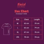 Kejal Cotton Oversized T-shirt – Brick Red - Image 2