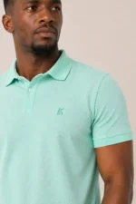 Kejal Signature Cotton Polo – Mint Green - Image 3